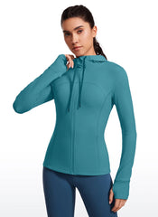 Butterluxe Zip Pocket ThumbHole Hoodie
