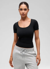 Softembrace U Neck Tight Fit Short Sleeve