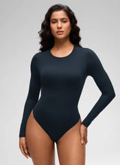 Softembrace Crew Neck Long Sleeve Bodysuit