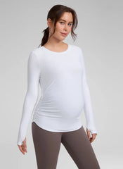 Cloudweight Maternity Ruched Long Sleeve
