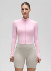 Butterluxe ThumbHole Cropped Jacket