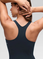 Butterluxe High Neck Racerback Mini Dress