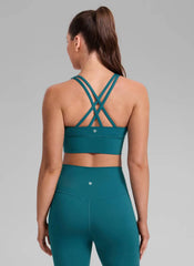 Nakedfeel Longline Criss Cross Back Bra
