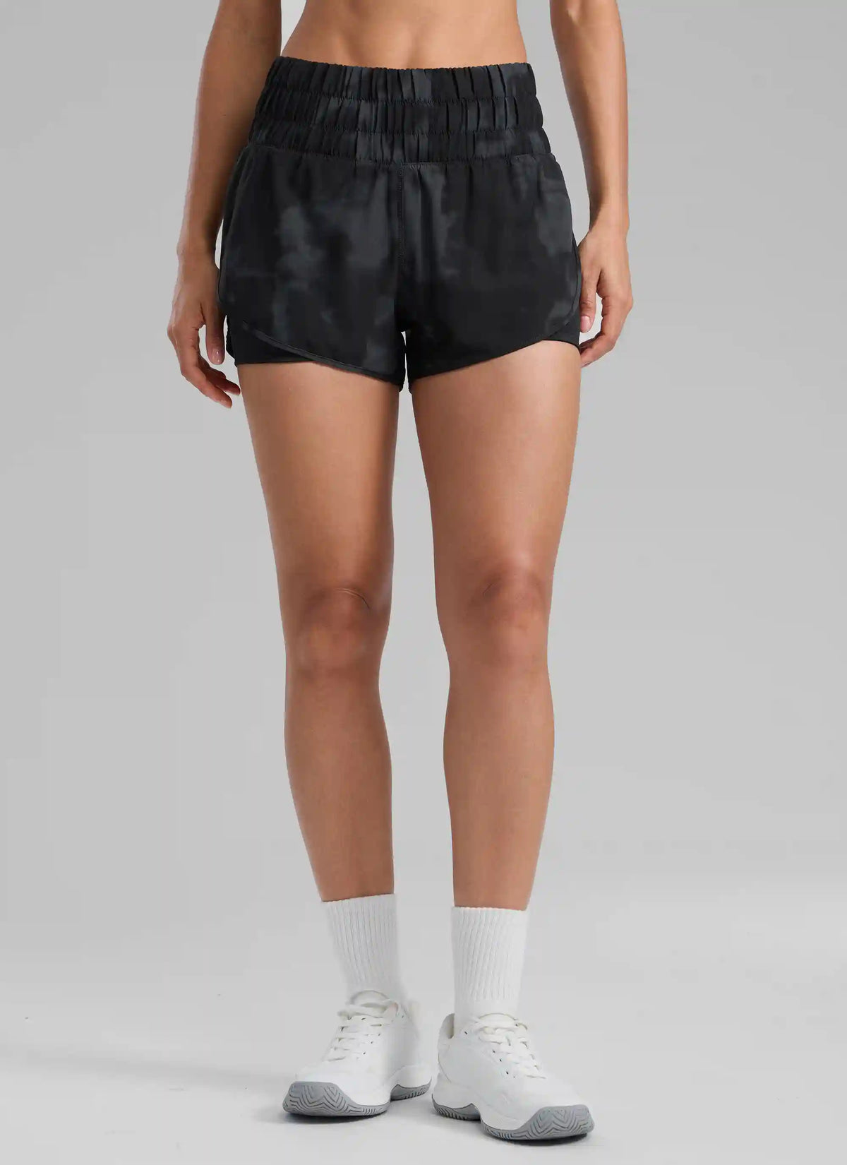 Feathery-Fit Soft  2 in 1 High Rise Shorts 3''