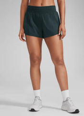 Feathery-Fit Soft Lined Zip Pocket Shorts 2.5''