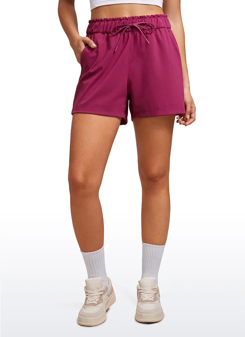 Stretch Drawstring Pocket Shorts 2.5"