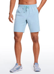 Feathery-Fit Linerless Athletic Shorts 9''