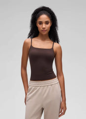 Softembrace Double Lined Scoop Neck Tank