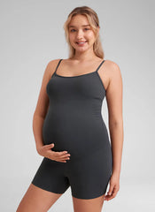 Butterluxe Maternity Shorts Romper 4''