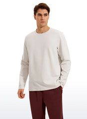 Softness Fleece Crewneck Pullover Sweatshirt