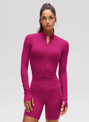 Butterluxe ThumbHole Cropped Jacket