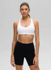 Butterluxe V Neck Racerback Sports Bra