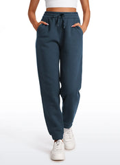 Fleece Lined High Rise Sweatpant 28''