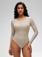 Softembrace Crew Neck Long Sleeve Bodysuit