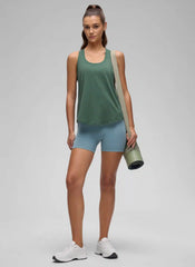 Pima Cotton Hip Length Racerback Tank