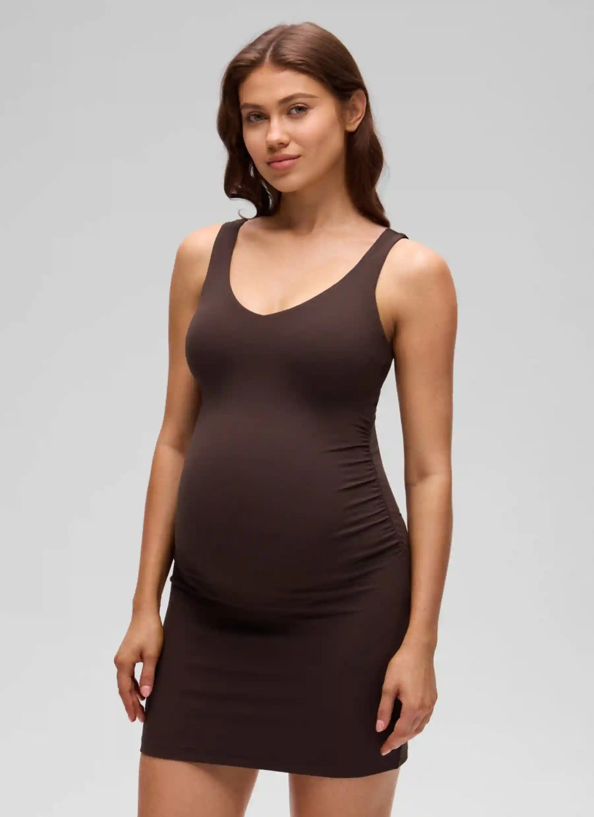 Butterluxe Maternity V Neck Tennis Dress