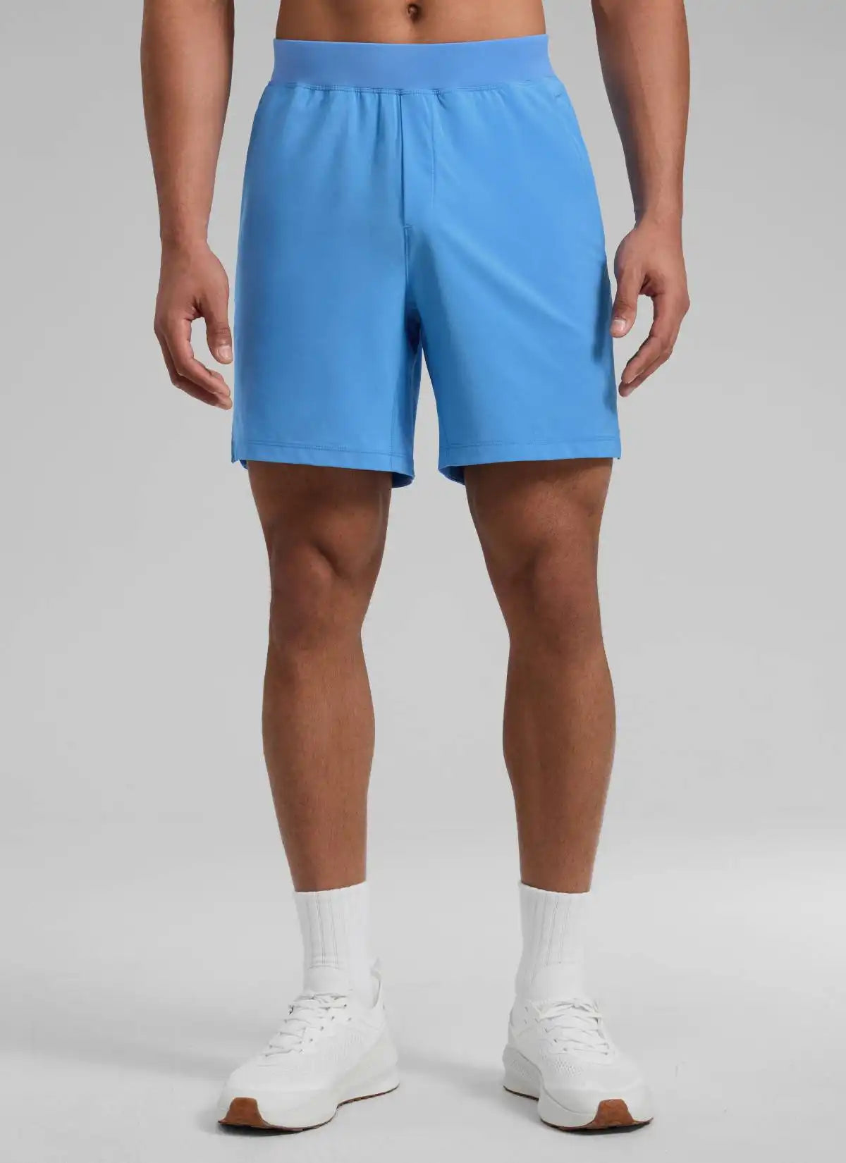 Feathery-Fit Soft Linerless Split Shorts 7"