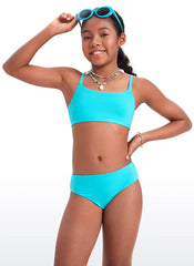 Girls Swimsuit 2 Piece Bikini Set