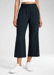 Feathery-Fit Drapey High Rise Flare Pant 23"