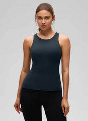 Butterluxe Built in Bra Scoop Neck Tank