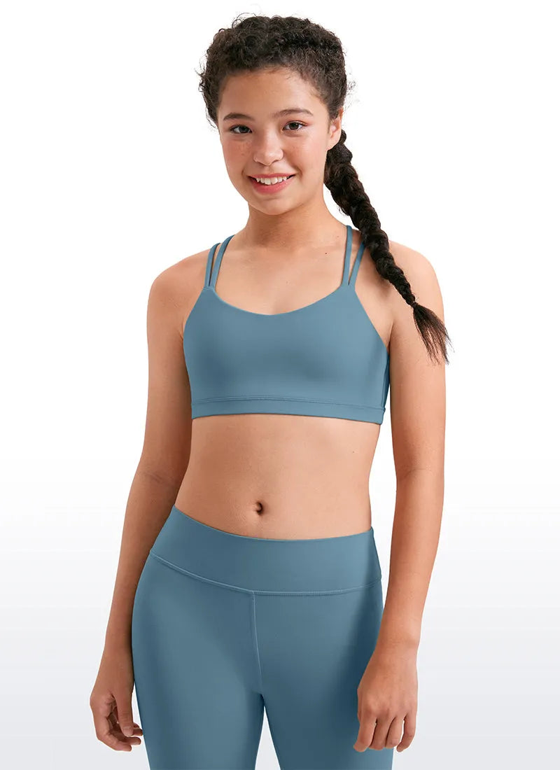 Butterluxe Girls Softness Mold Bras Criss Cross