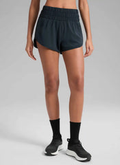 Feathery-Fit Soft Pocket High Rise Shorts 3''