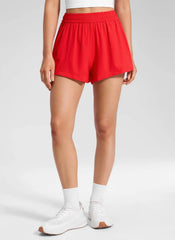 Feathery-Fit Drapey Relaxed Fit Shorts 2.5"