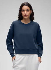 SoftAura Pullover Crewneck Sweatshirt