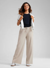 Cloud Jersey Wide Leg Sweatpant 30”