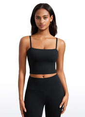 Butterluxe Built in Bra Adjustable Strap Tank