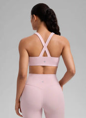 SculptAir Criss Cross Back Straps Sports Bra