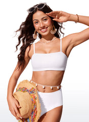 Adjustable Strap Padded Bikini Top