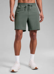 Feathery-Fit Athletic Shorts 7''- Lined