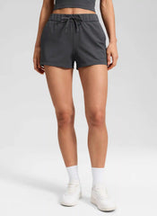 Stretch Mid Rise Pocket Shorts 2.5"