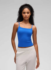 Softembrace Double Lined Scoop Neck Tank