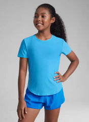 Girls Cloudweight Athletic Short Sleeve