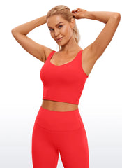 Butterluxe V Neck Built in Bra Tank