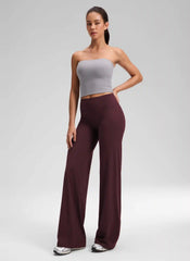 Softretch No Front Seam Straight Leg Pant 32"