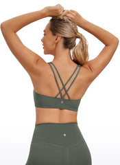 Nakedfeel Cross Back Low Cut Bra