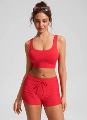 Supportive Modest Wide Straps Bikini Top