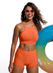 Sunshine High Neck Bikini Top
