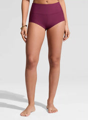 High Rise Boyshorts Bikini Bottom 2.5''