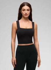 Butterluxe Wide Straps Built in Bra Tank