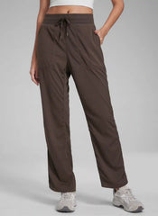 Lightweight Straight Leg Workout Pocket Pant 28"