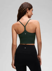 Butterluxe Y Back Built in Bra Tank