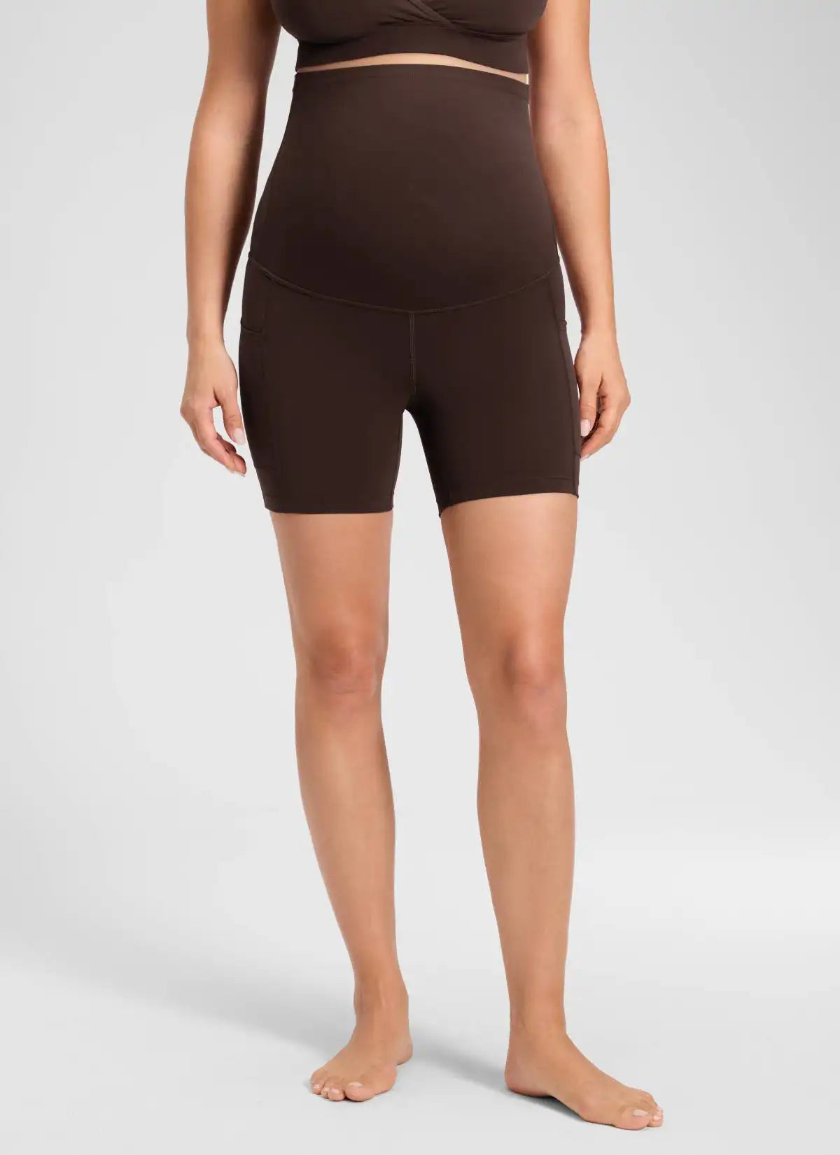 Butterluxe Maternity Pocket Shorts 5''