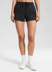 Stretch Mid Rise Pocket Shorts 2.5"
