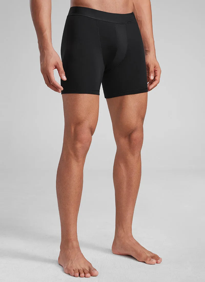 Ultra-Soft Modal Double Lined 5" Boxer Underwear (3-Pack)