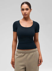 Softembrace U Neck Tight Fit Short Sleeve