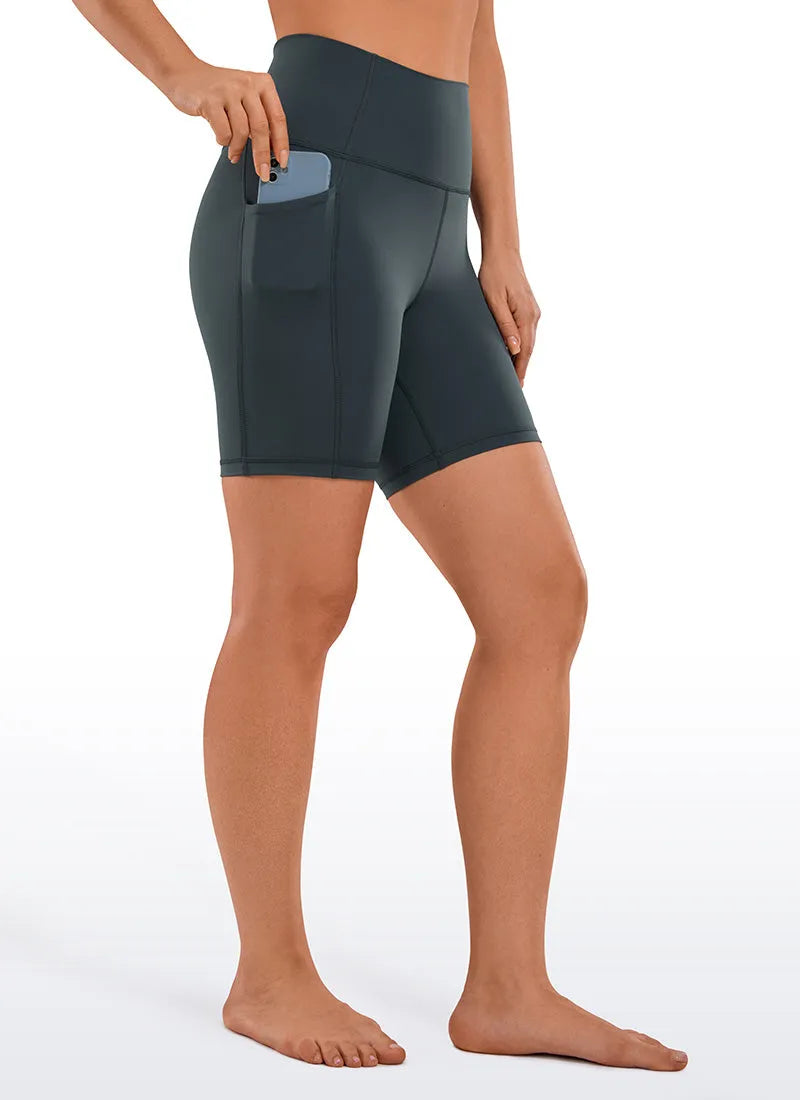 Nakedfeel Pocket Yoga Shorts 6''